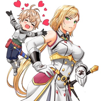 年上エリート女騎士が僕の前でだけ可愛い